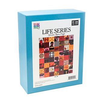 AREYOUGAMECOM 456 pc Life Series Wooden Jigsaw Puzzle
