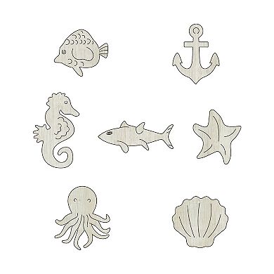AREYOUGAMECOM 404-Piece Fish Wooden Jigsaw Puzzle