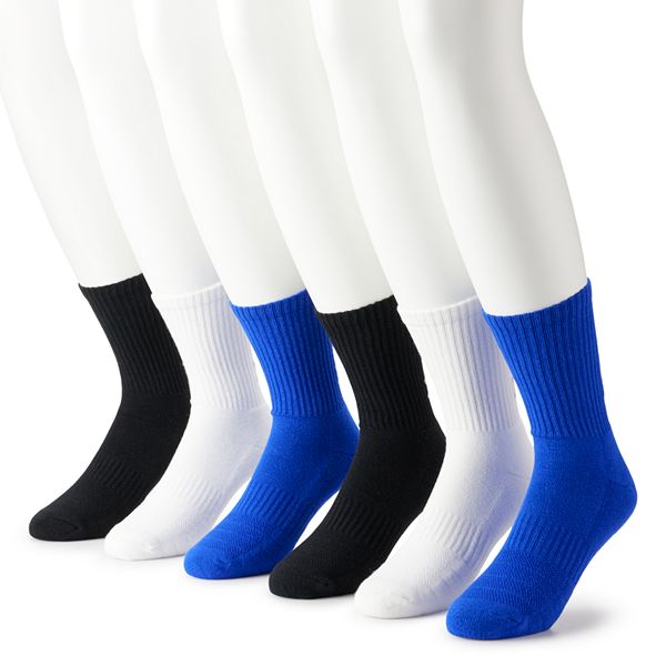 Men's Under Armour 6pack Training Cotton Performance Crew Socks