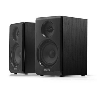 Edifier R33BT Active Bluetooth Bookshelf Speakers, Black - Pair