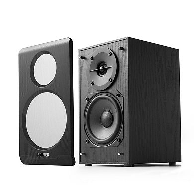 Edifier R33BT Active Bluetooth Bookshelf Speakers, Black - Pair