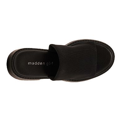madden girl Trick Women's Platform Slide Sandals