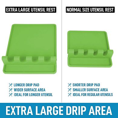 Extra Large Silicone Spoon Rest