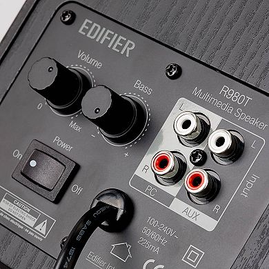 Edifier R980T 4" Active Bookshelf Speakers - 2.0 Computer Speaker
