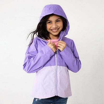 Girls lightweight rain jacket on sale