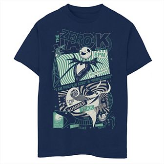 Disney's Nightmare Before Christmas Boys 8-20 Jack & Zero Poster Husky Tee