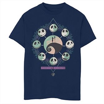 Disney's Nightmare Before Christmas Boys 8-20 Jack Sally Forever & Always Hill Husky Tee