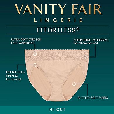 Women's Vanity Fair Lingerie Effortless™ Hi-Cut Panty 13275