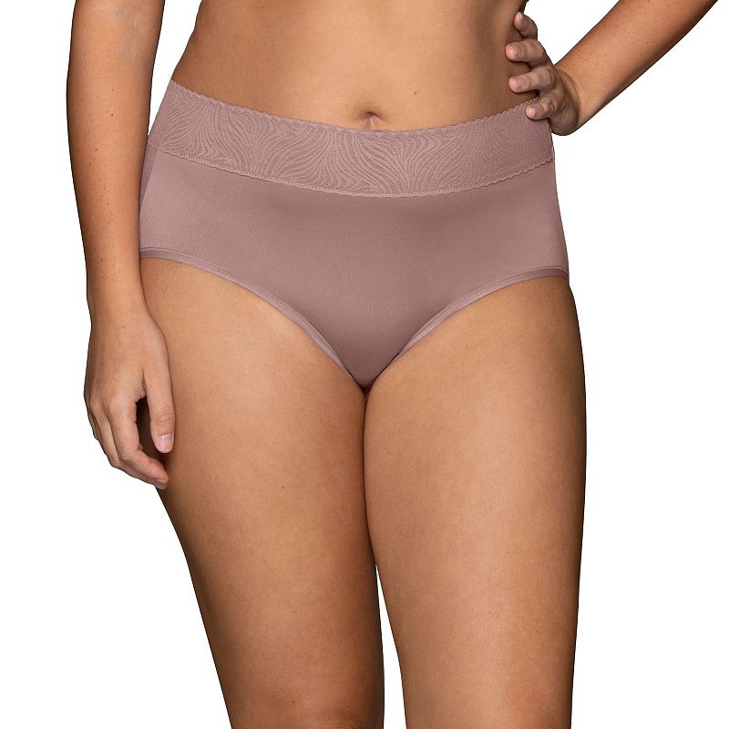 Women's Vanity Fair Lingerie® Effortless Brief Panty 13276, Baked Blush