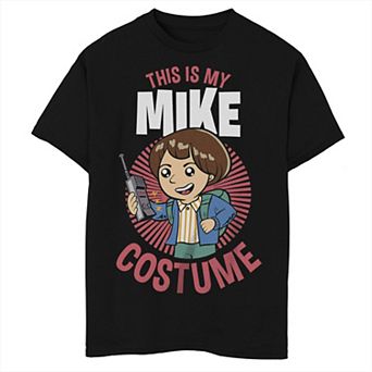 Boys Netflix Stranger Things Halloween This Is My Mike Costume Graphic Tee