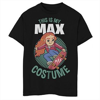 Boys Netflix Stranger Things Halloween This Is My Max Costume Graphic Tee