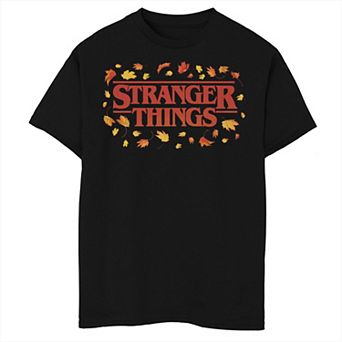 Boys Netflix Stranger Things Fall Logo Graphic Tee