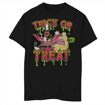 Boys 8-20 Nickelodeon Aaahh Real Monsters Halloween Trick-Or-Treat Trio Husky Tee