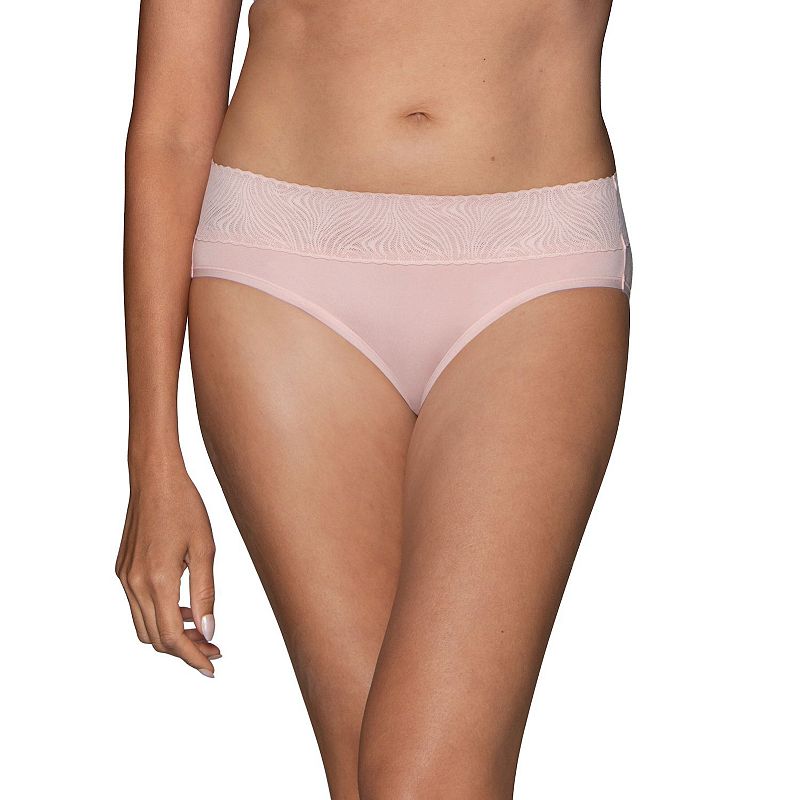 Women's Vanity Fair Lingerie® Effortless Hipster Panty 18277, Size: 6, Bare Pink