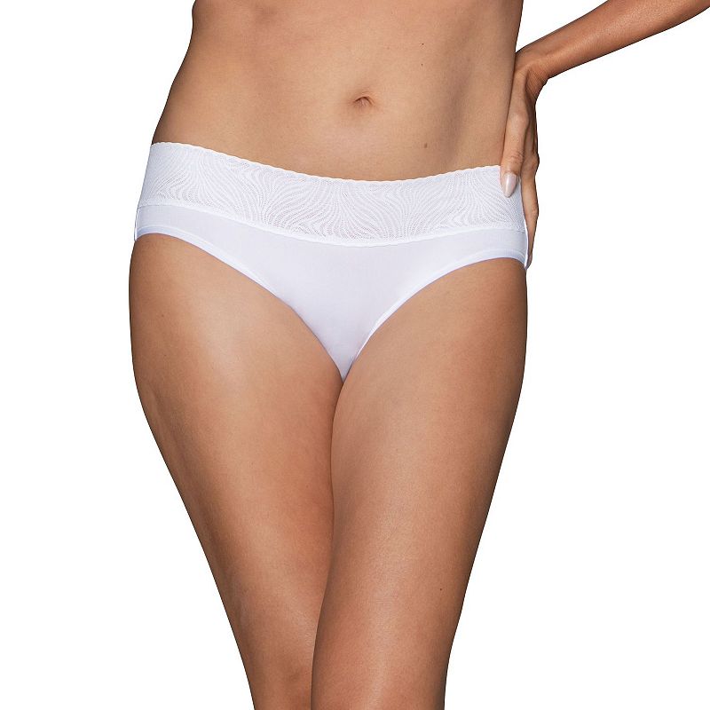 Women's Vanity Fair Lingerie® Effortless Hipster Panty 18277, Size: 5, Star White
