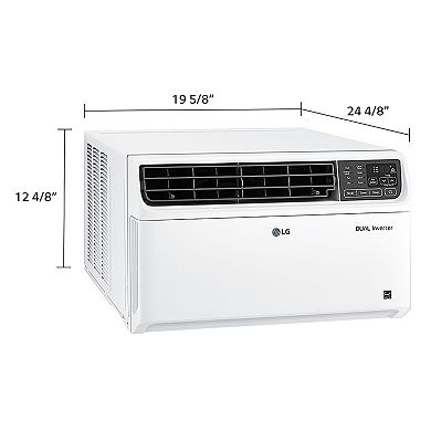 LG 10,000 BTU Dual Inverter Smart Window Air Conditioner