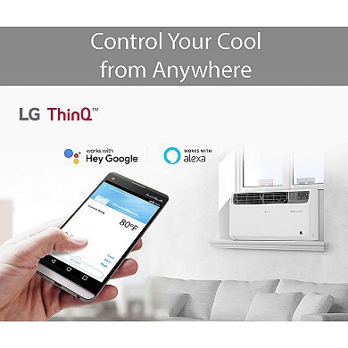 LG 10,000 BTU Dual Inverter Smart Window Air Conditioner