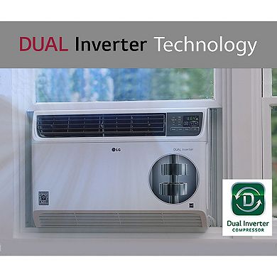 LG 10,000 BTU Dual Inverter Smart Window Air Conditioner