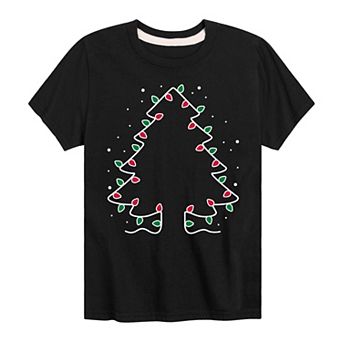 Boys 8-20 Christmas Tree Graphic Tee