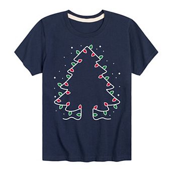 Boys 8-20 Christmas Tree Graphic Tee