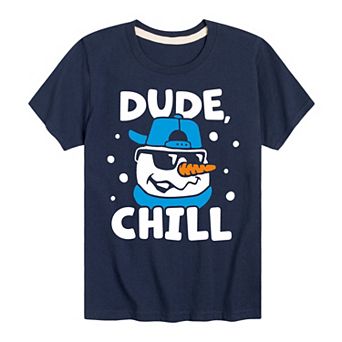 Boys 8-20 Dude Chill Graphic Tee