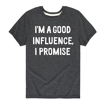 Boys 8-20 Im A Good Influence Graphic Tee