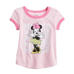 Baby Girl Disney Minnie Mouse Floral Graphic Bodysuit by Jumping