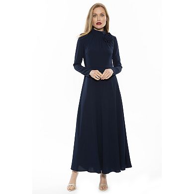 Women's ALEXIA ADMOR Shiloh Mockneck Maxi Dress