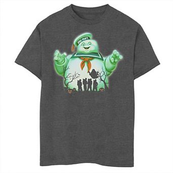 Boys Ghostbusters Stay Puft Halloween Portrait Graphic Tee