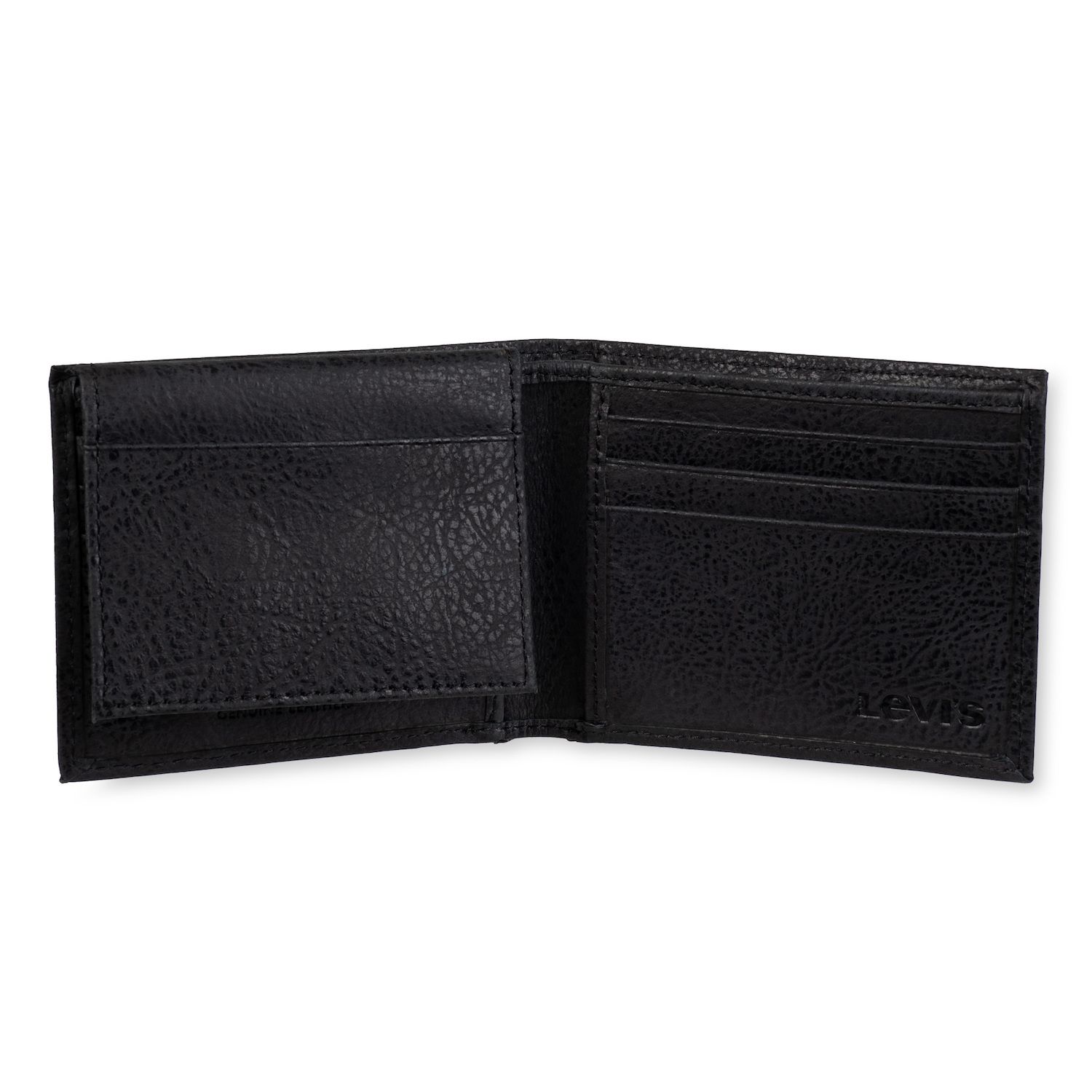 Levi's® BATWING BIFOLD UNISEX - Portafoglio - regular black/nero