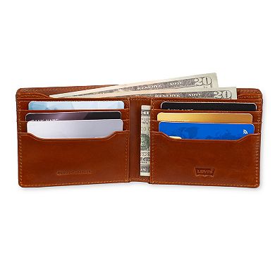 Men's Levi's RFID-Blocking Slimfold Bifold Wallet