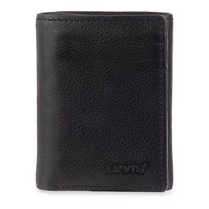 Men's Columbia RFID Leather Trifold Wallet with Hidden Zipper Pocket