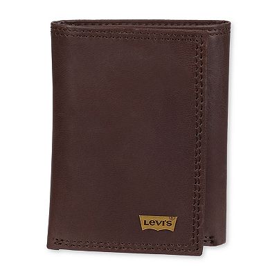 Levis leather wallet on sale