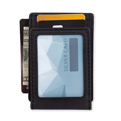 Men's Levi's® RFID Front Pocket Wallet with Magnetic Money Clip