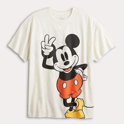 Disney s Mickey Mouse Juniors Oversized Graphic Tee