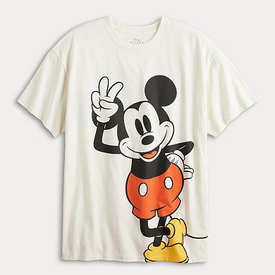 Disney's Mickey Mouse Juniors' Oversized Graphic Tee