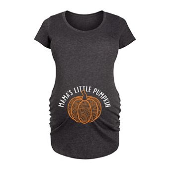 Maternity Mama's Little Pumpkin Graphic Tee