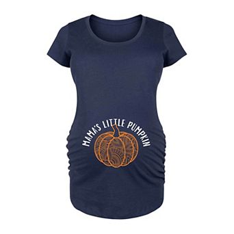 Maternity Mama's Little Pumpkin Graphic Tee