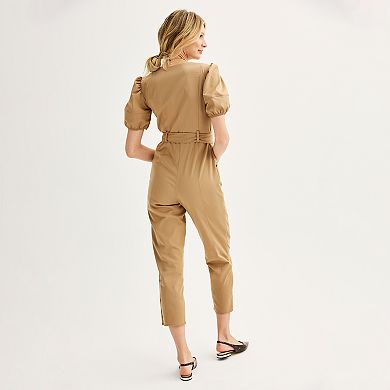 Women’s Nine West Balloon Sleeve Jumpsuit