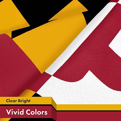 G128 Maryland 150D 3x5 Ft Printed Polyester Flag