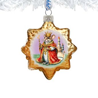 Mouse King Mercury Glass Christmas Ornaments by G. Debrekht - Christmas Décor