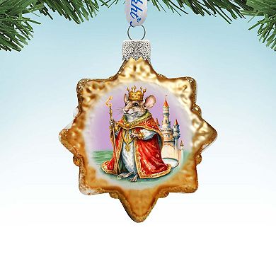 Mouse King Mercury Glass Christmas Ornaments by G. Debrekht - Christmas Décor