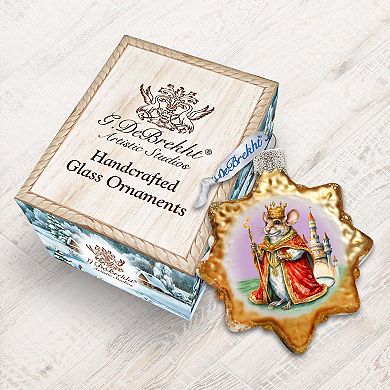 Mouse King Mercury Glass Christmas Ornaments by G. Debrekht - Christmas Décor