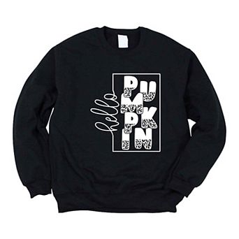 Hello Pumpkin Square Sweatshirt