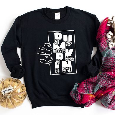 Hello Pumpkin Square Sweatshirt