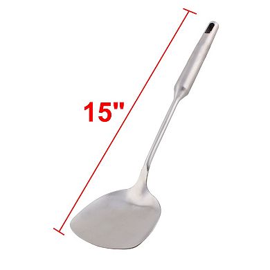 Home Kitchen Cooking Stainless Steel Pancake Turner Spatula Tool 15" Long