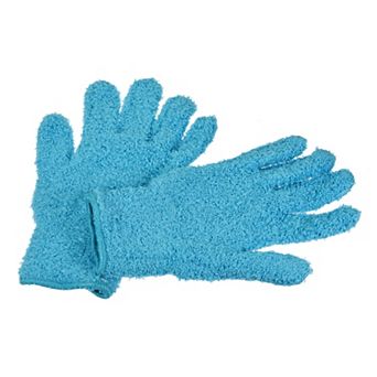 1 Pair Dusting Cleaning Gloves Microfiber Mittens for Home