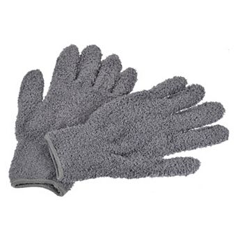 1 Pair Dusting Cleaning Gloves Microfiber Mittens for Home