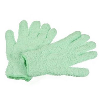 1 Pair Dusting Cleaning Gloves Microfiber Mittens for Home