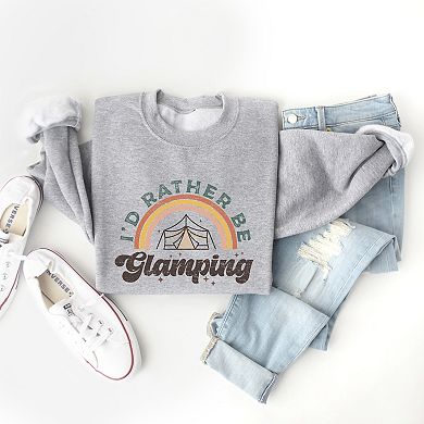 I'd Rather Be Glamping Sweatshirt